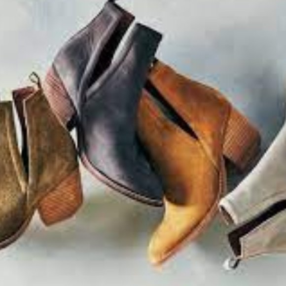 JEFFREY CAMPBELL Anthropologie Orwell Suede Booties - Picture 3 of 9